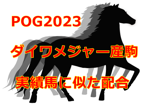 POG2023ダイワメジャー産駒