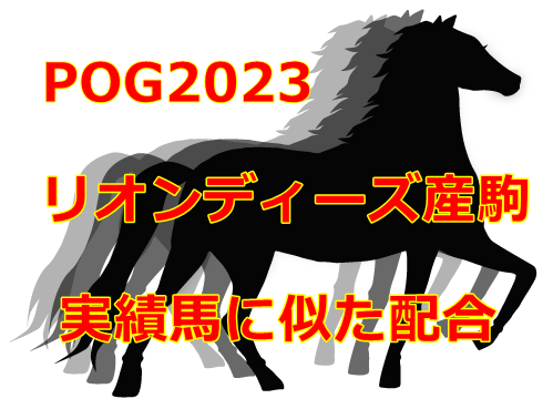 POG2023リオンディーズ産駒